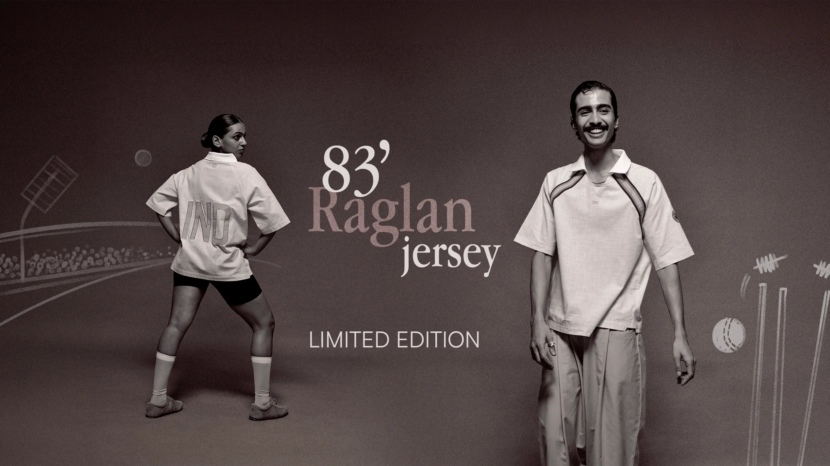 83&rsquo; Raglan jersey &mdash; limited edition
